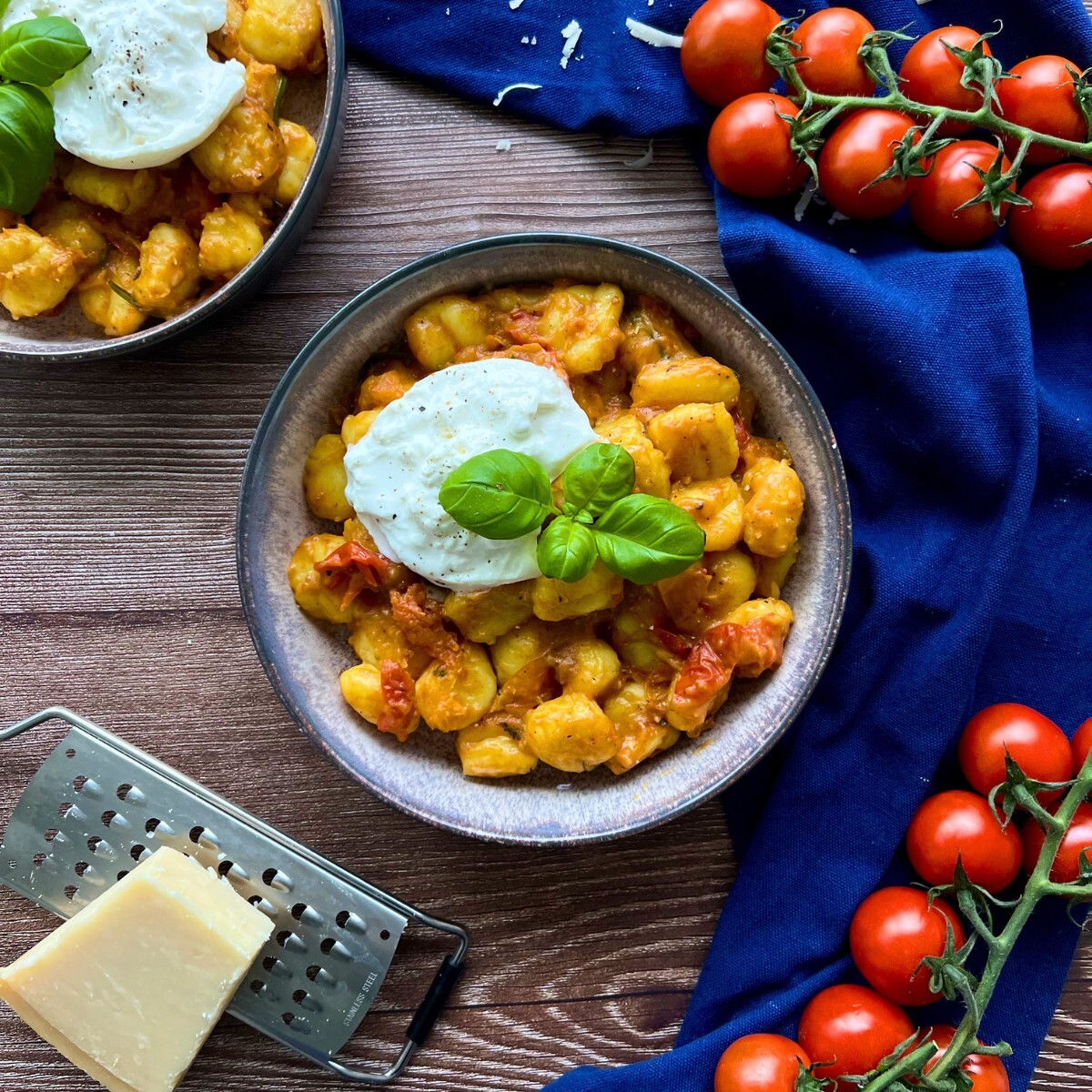 Gnocchi mit karamellisierten Tomaten