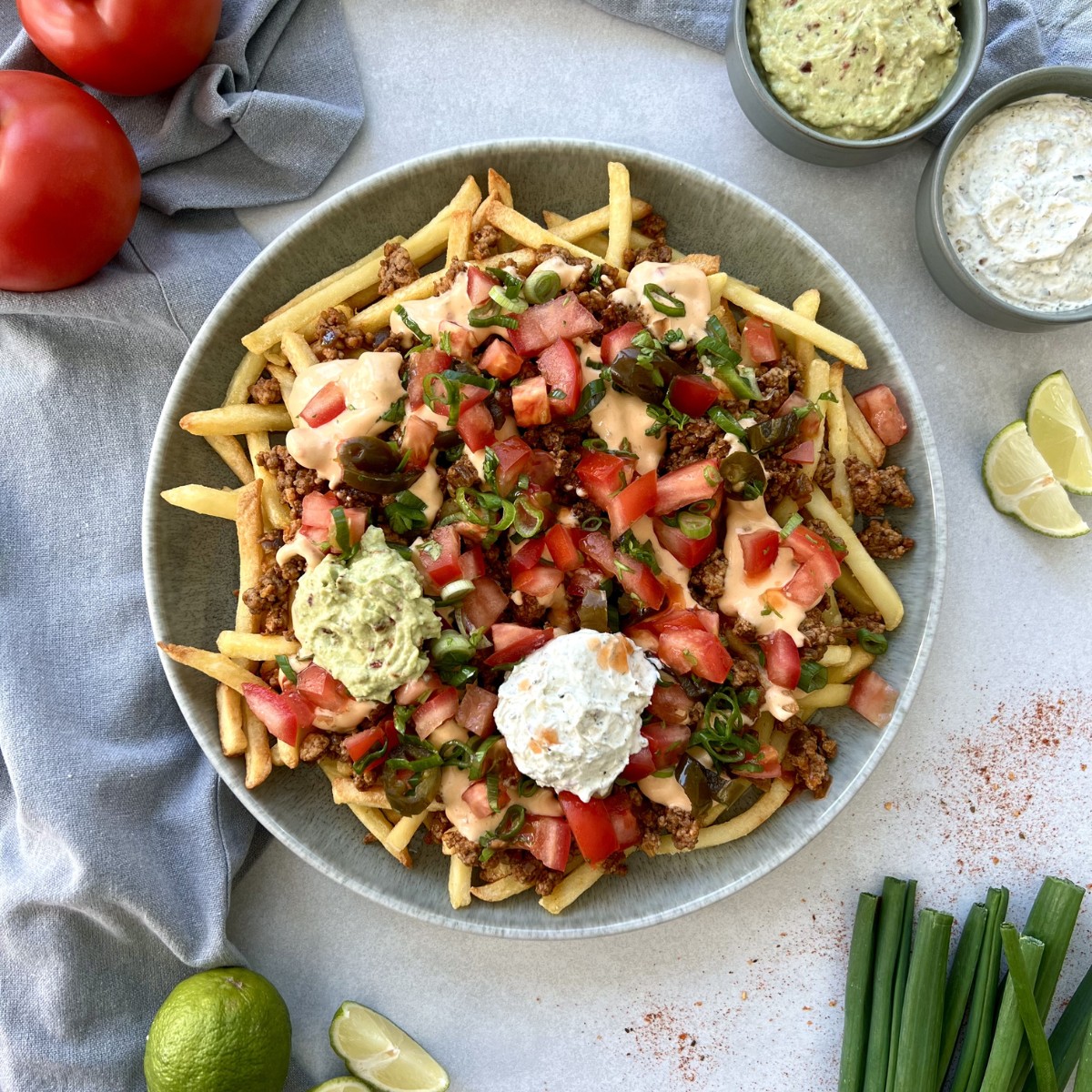 Loaded Taco Fries