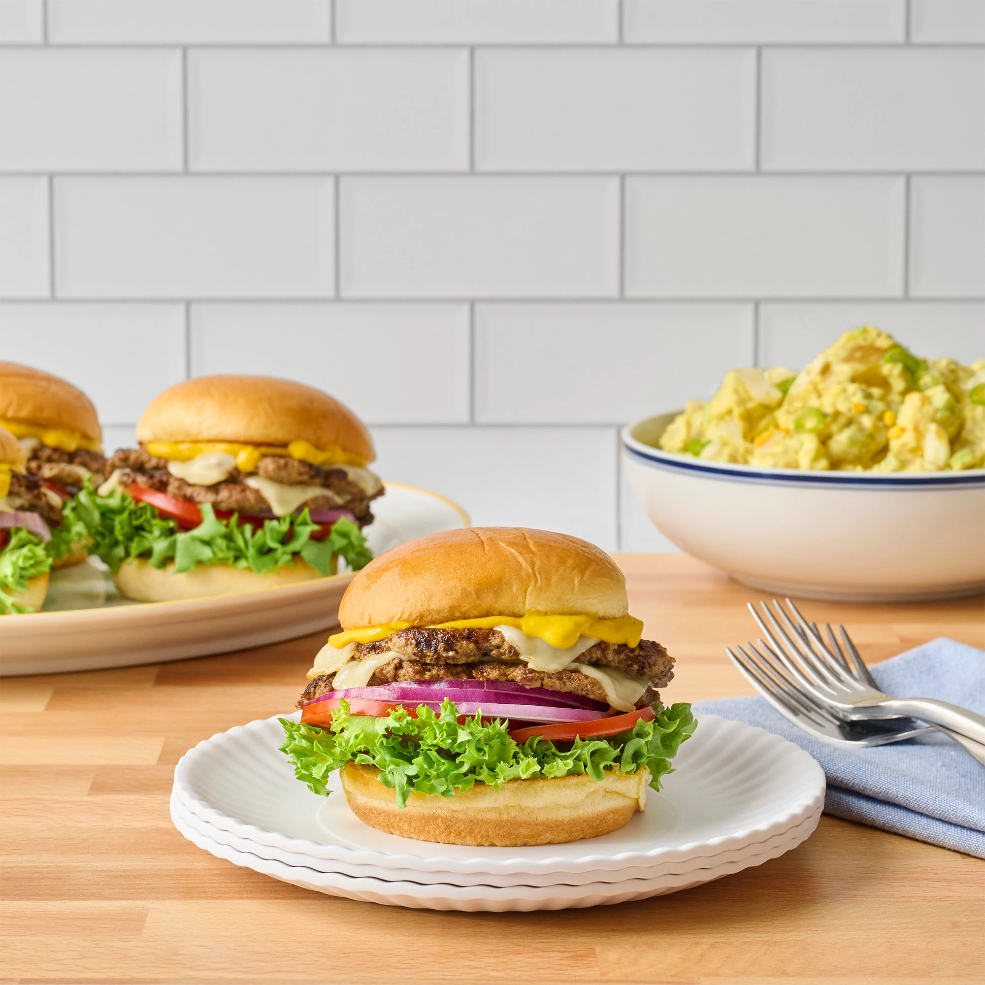 Klassischer Smash Burger