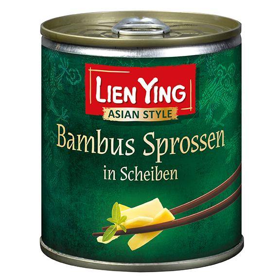 Bambus Sprossen in Scheiben