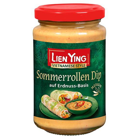 Sommerrollen Dip auf Erdnuss-Basis