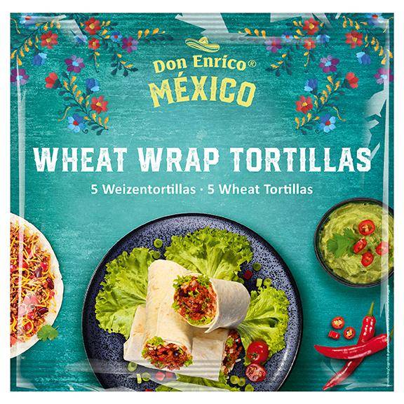 Wheat Wrap Tortillas 5 Weizentortillas