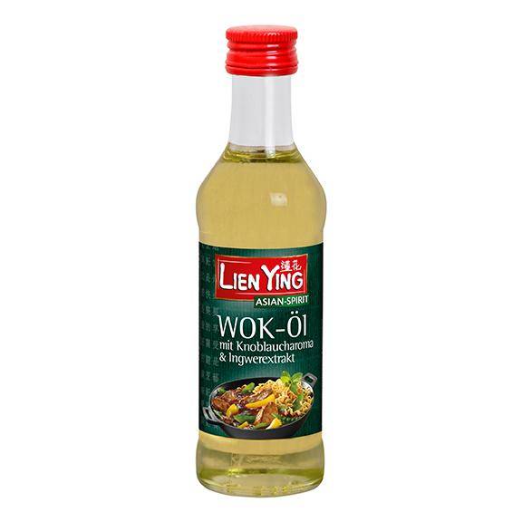 Wok Öl mit Knoblaucharoma & Ingwerextrakt