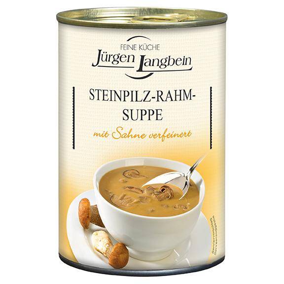 Steinpilz-Rahm-Suppe