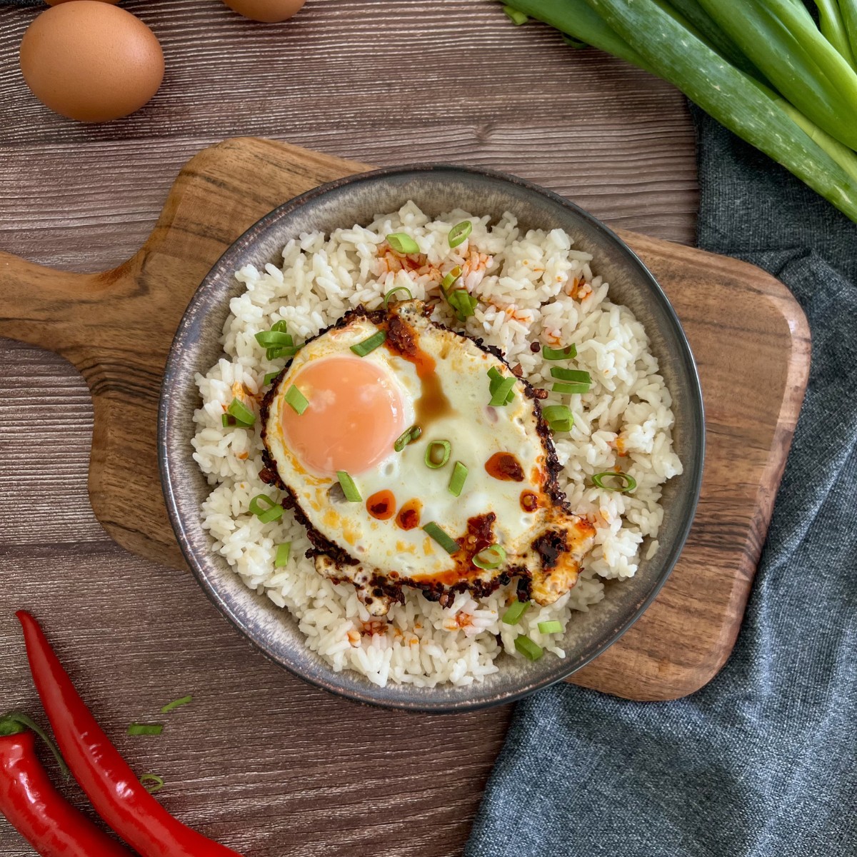 Crispy Chili Spiegelei