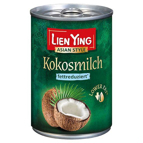 Kokosmilch fettreduziert