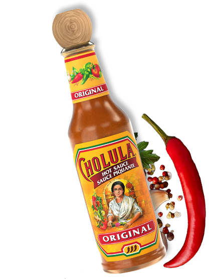 Cholula Original Chili-Sauce mit Deko