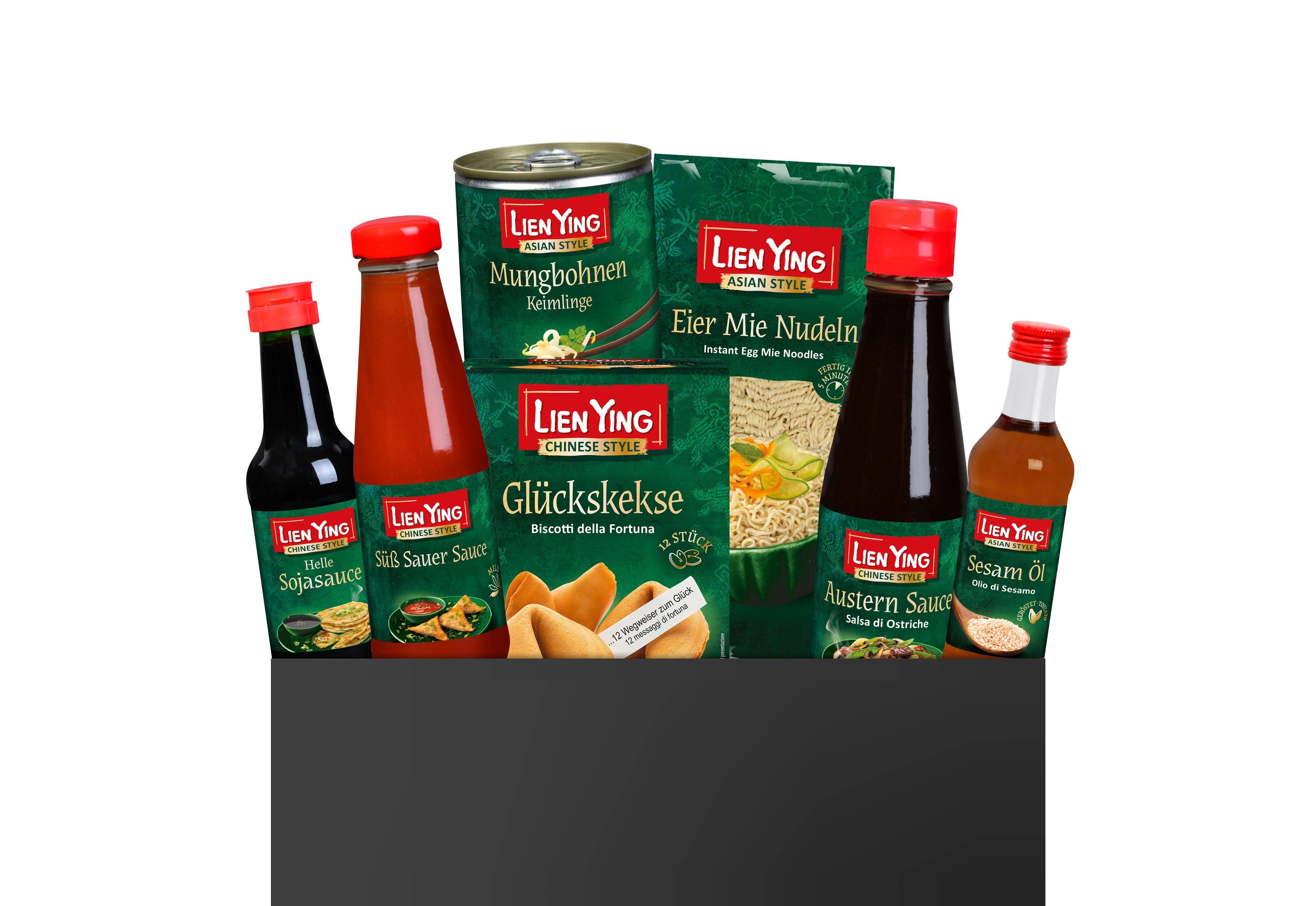 Asia Genuss Box - Gebratene Nudeln (7-teilig inkl. Rezept)