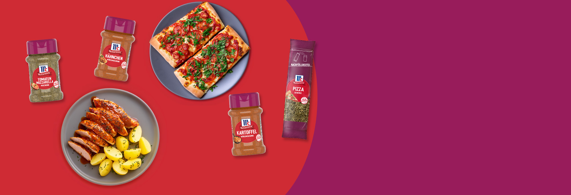 Hintergrundbild McCormick Gewürzmischungen