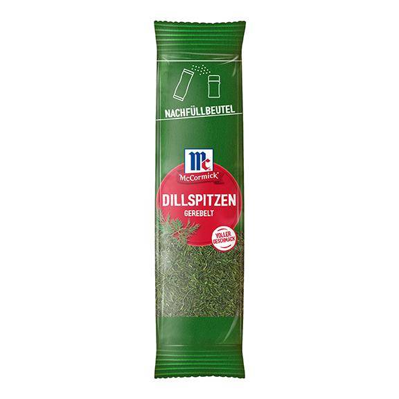 Dillspitzen gerebelt