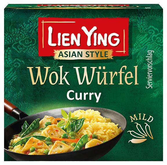 Wok Würfel Curry