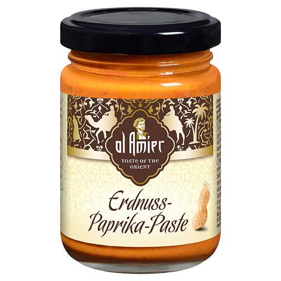 Erdnuss-Paprika-Paste