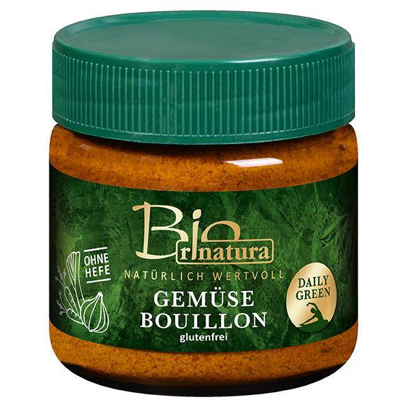 Gemüsebouillon ohne Hefe Bio