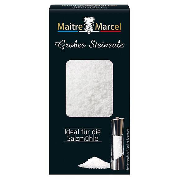 Grobes Steinsalz ideal für die Salzmühle
