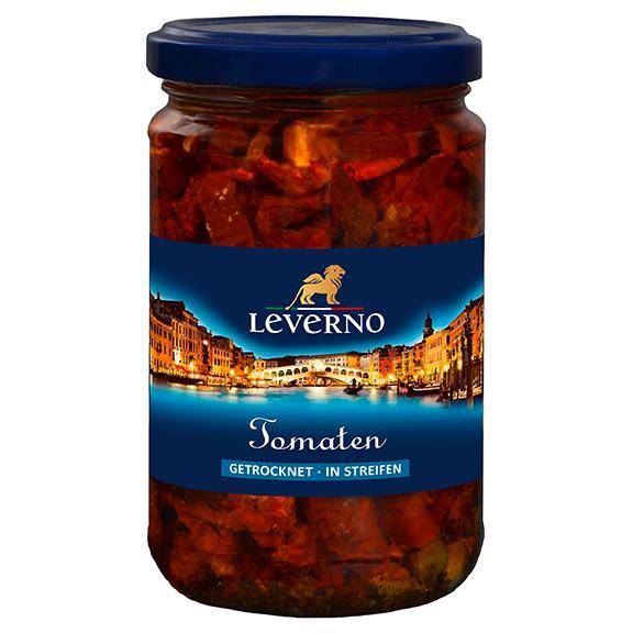 Tomaten getrocknet in Streifen in Öl