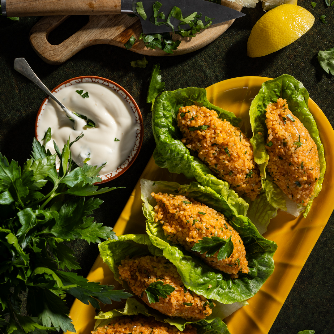veganer Bulgur Köfte