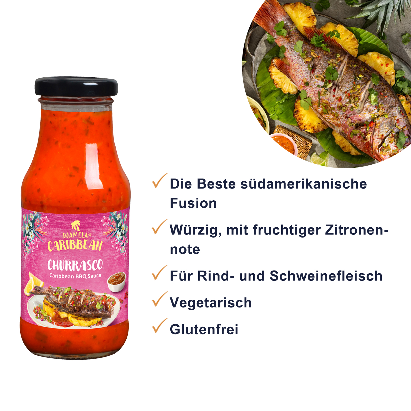 Grillsaucen Premium Box (2x Mexico, 2x Afrika, 2x Karibik)