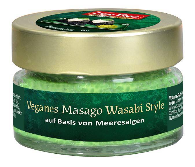 Veganes Masago Wasabi Style