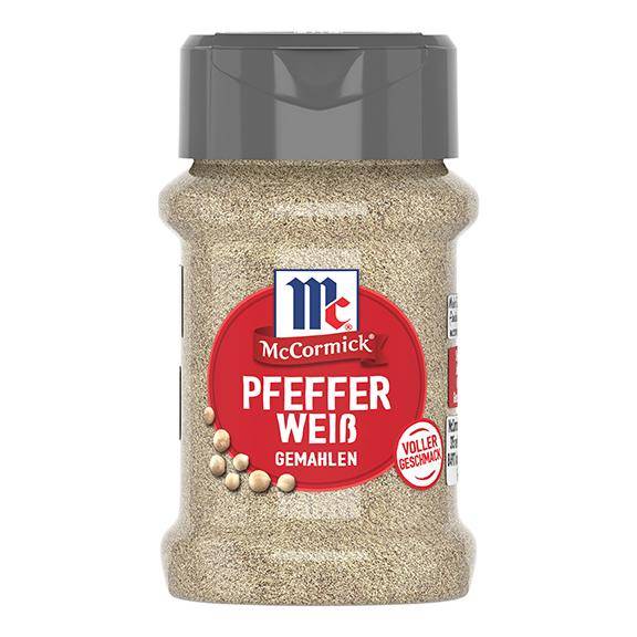 Pfeffer weiß gemahlen