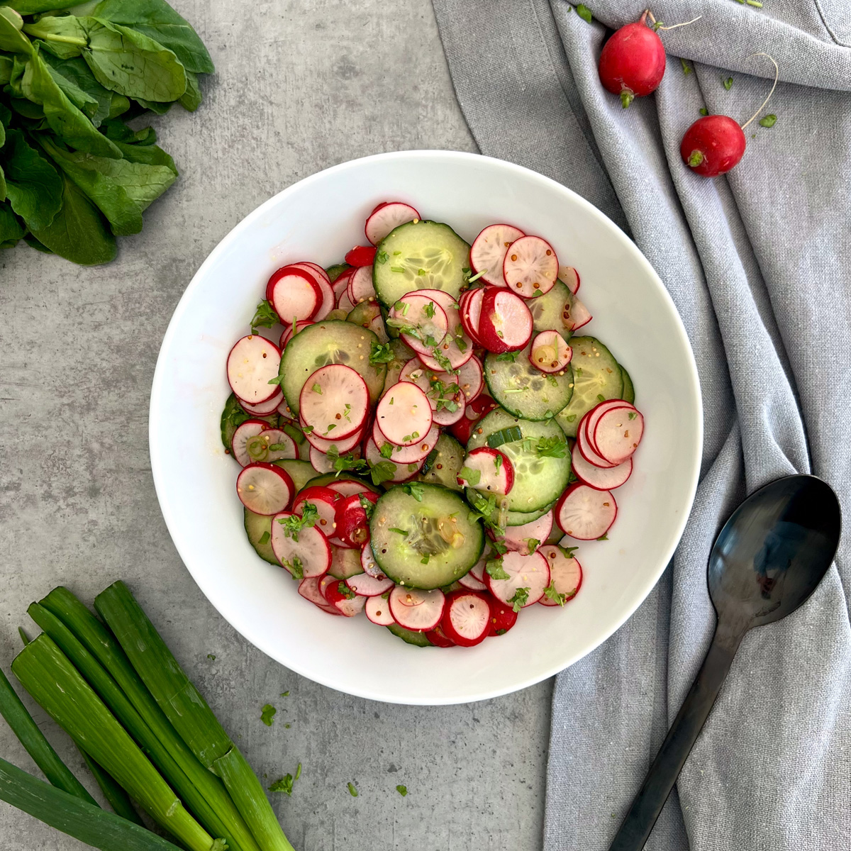 Radieschen Salat