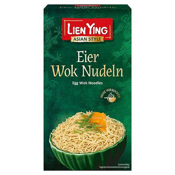Eier Wok Nudeln