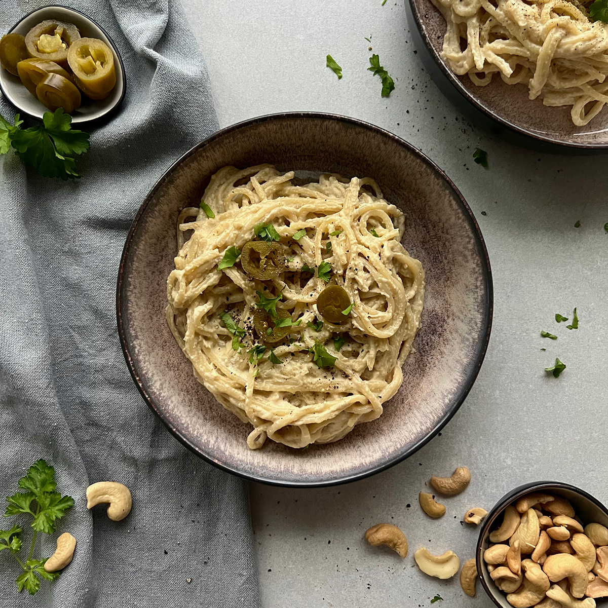 Jalapeño Cashew Pasta