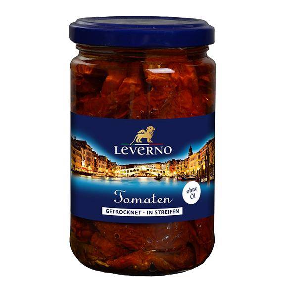 Tomaten getrocknet in Streifen ohne Öl