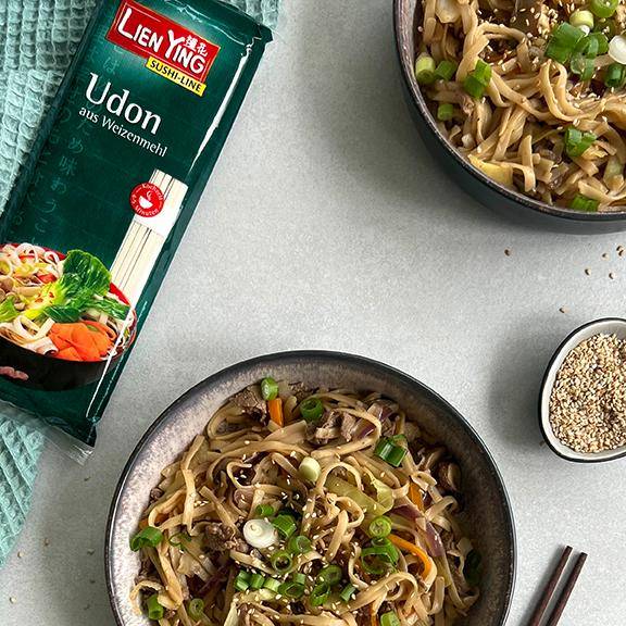 Udon Nudeln