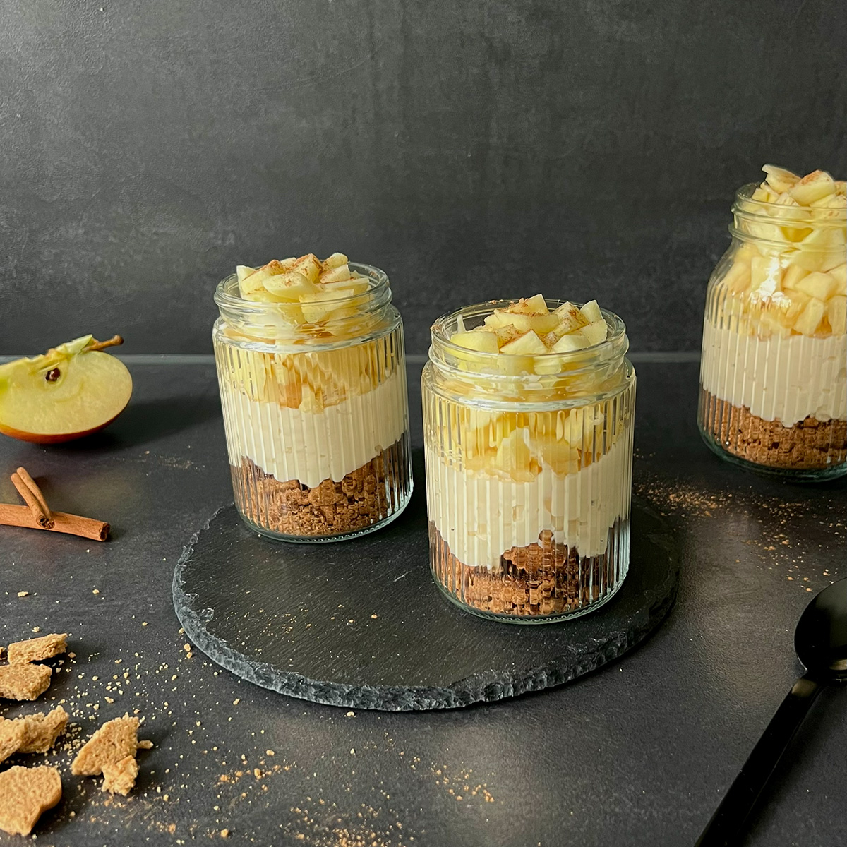 Apfel Milchreis Dessert