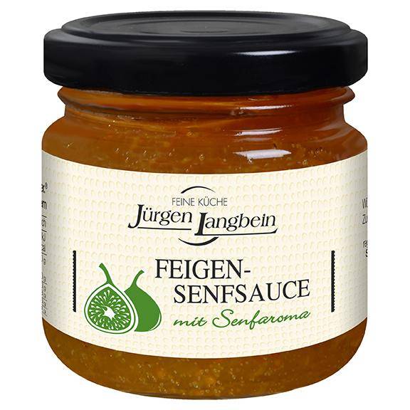 Feigen-Senfsauce