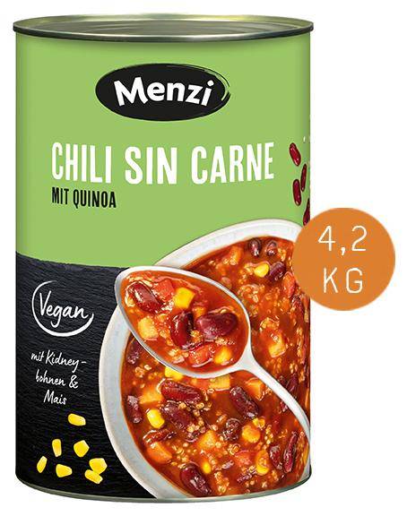 Chili sin Carne mit Quinoa