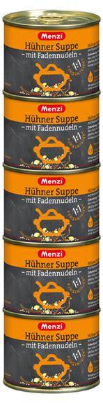 Hühner Suppe mit Fadennudeln