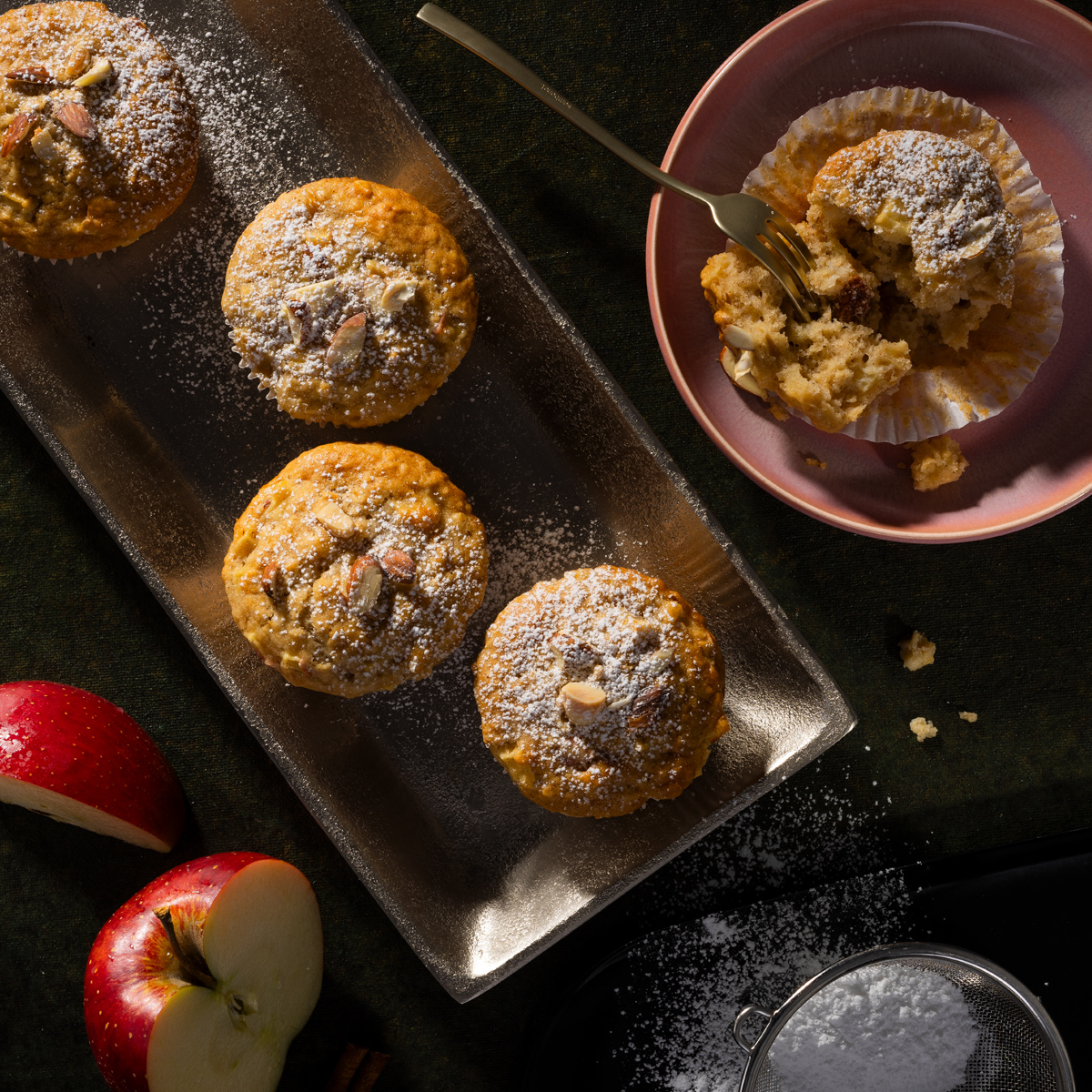 Bratapfelmuffins