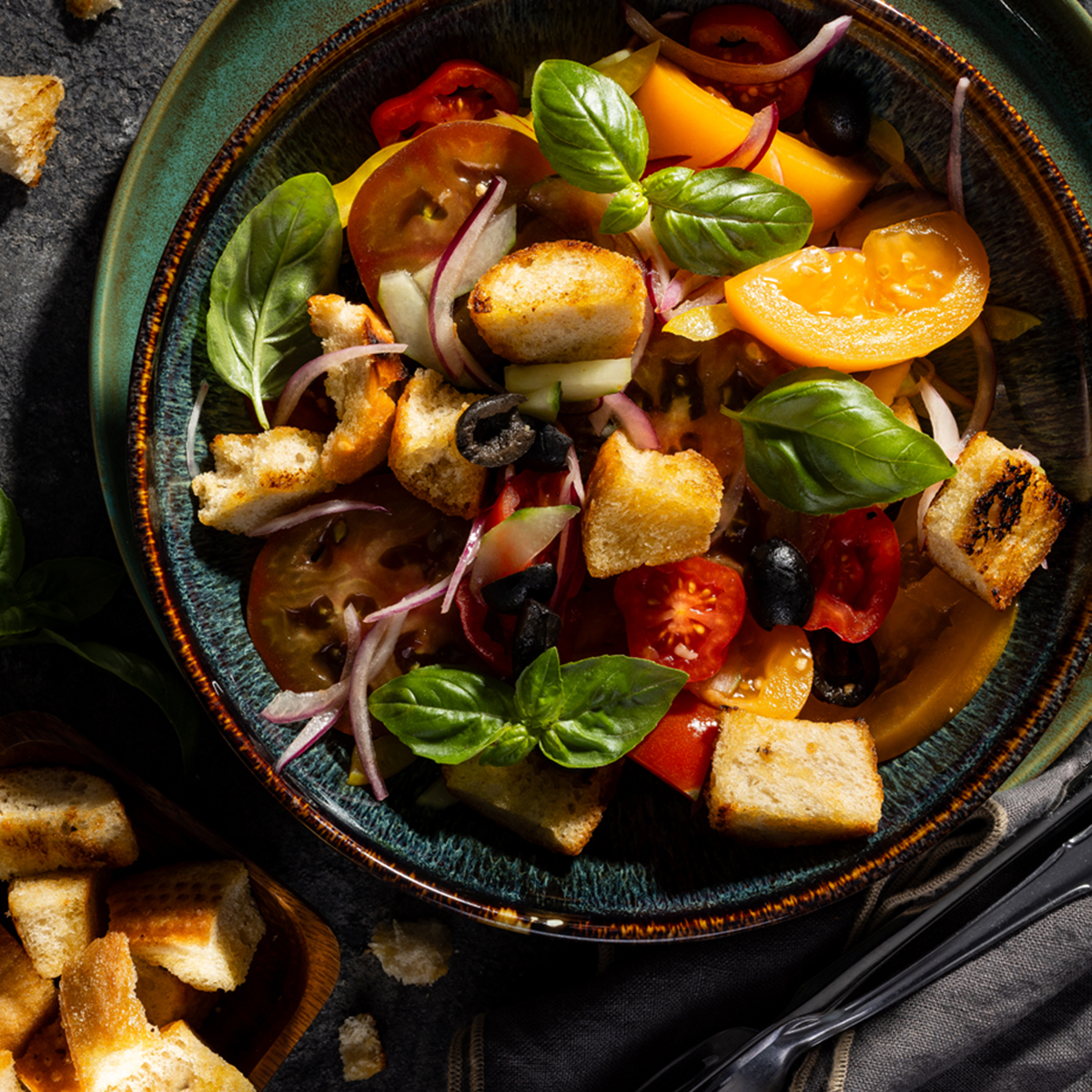 italienischer Brotsalat - Panzanella
