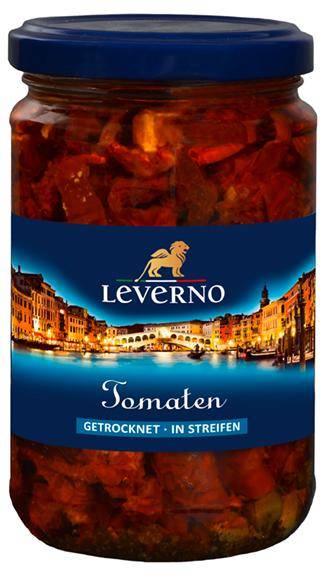 Tomaten getrocknet in Streifen in Öl