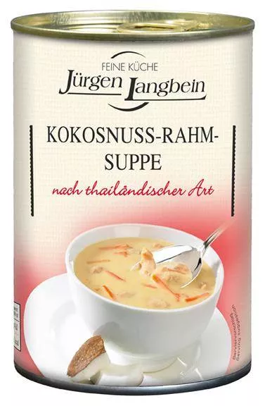 Kokosnuss-Rahm-Suppe
