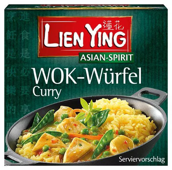 Wok-Würfel Curry