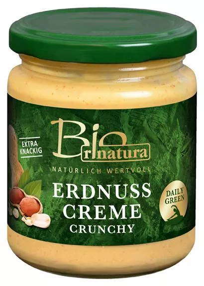 Erdnuss Creme crunchy Bio