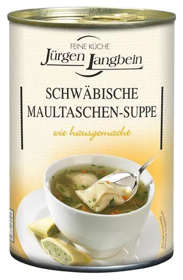 Schwäbische Maultaschen-Suppe