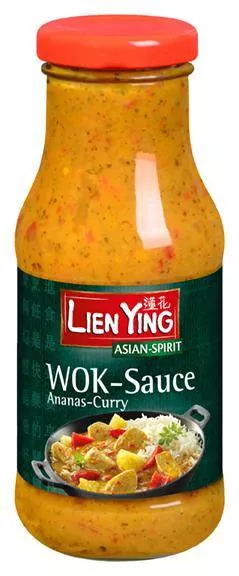 Wok-Sauce Ananas-Curry