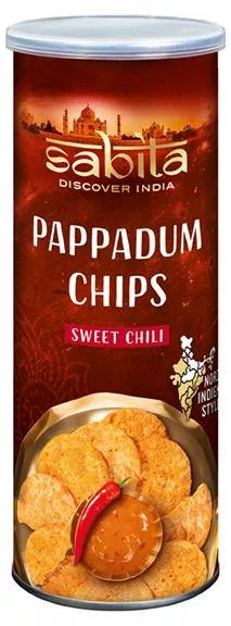Pappadum Chips Sweet Chili