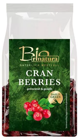 Cranberries getrocknet & gesüßt Bio