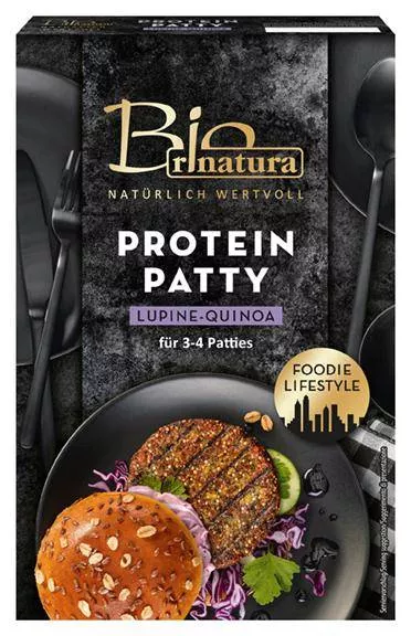 Protein Patty Lupine-Quinoa Bio