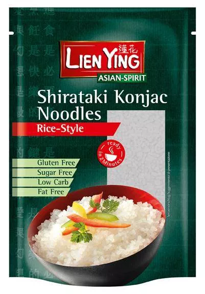 Shirataki Konjac Noodels Rice-Style