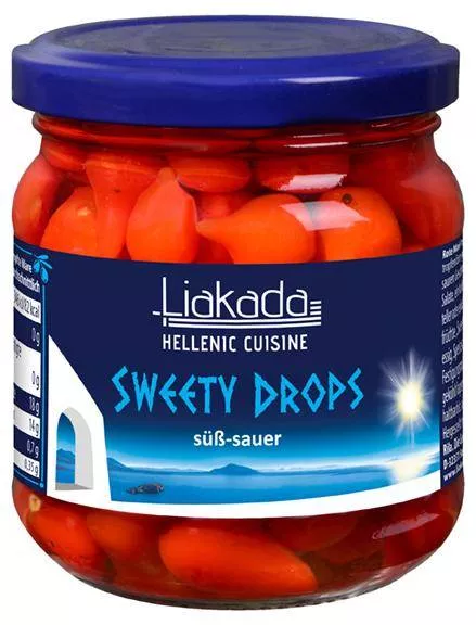 Sweety Drops rote Mini-Paprikafrüchte süß-sauer