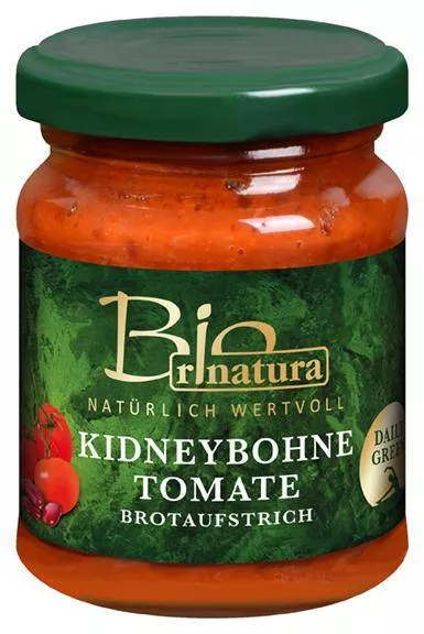 Kidneybohne Tomate Brotaufstrich Bio
