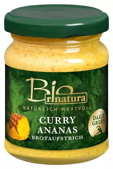 Curry Ananas Brotaufstrich Bio