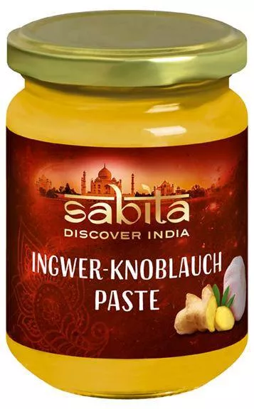 Ingwer-Knoblauch Paste